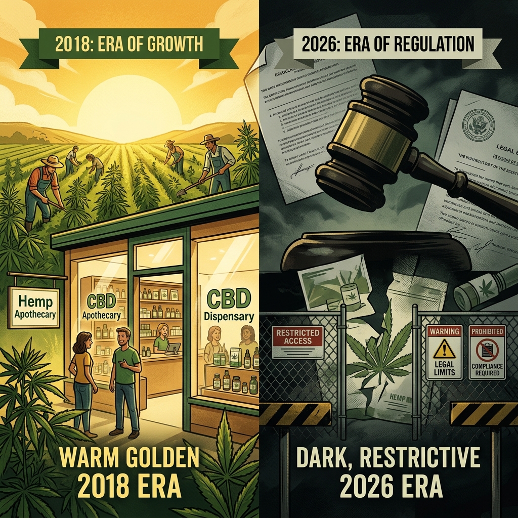 The 2018 Hemp Farm Bill vs. the 2026 Farm Bill: What Every Consumer Needs to Know