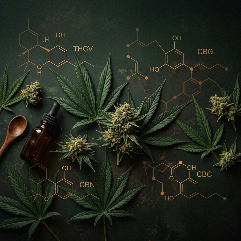 Minor Cannabinoids Explained: CBG, CBN, THCV, CBC, and What They Actually Do
