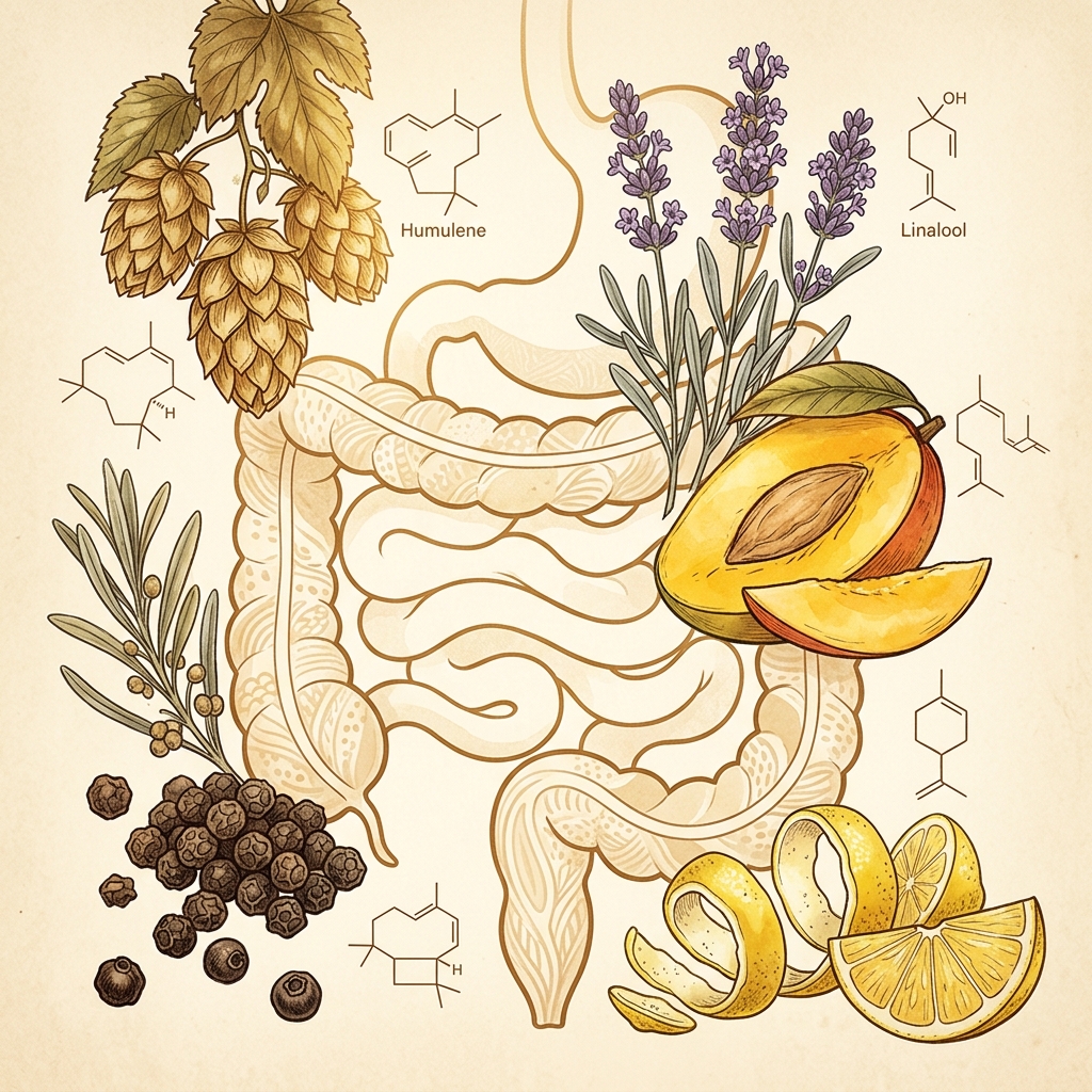 Strain Spotlight: Best Terpene Profiles for Digestive Comfort